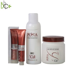 POSA wholesale Naturals Permanent Cream Hair Color,COLOR GREY HAIR 100% FORMULATED IN ITALY