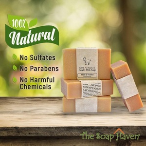 Private Label All Natural Fragrance Free Fresh Handmade Goat Milk Soap