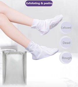 Private Label Spa Peeling Foot Mask Exfoliating Skin Peeling Foot Mask