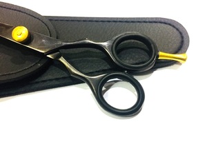 Professional Barber Scissors / Beard Scissors/ Mustache Scissors Kit In Mini Mustache Case With Customer Logo