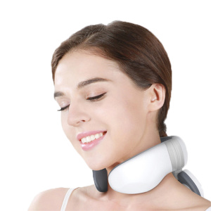 Professional Popular in Amazon Wireless Rechargeable Neck Shoulder Massager 4d Neck Massage Portable Neck Massager