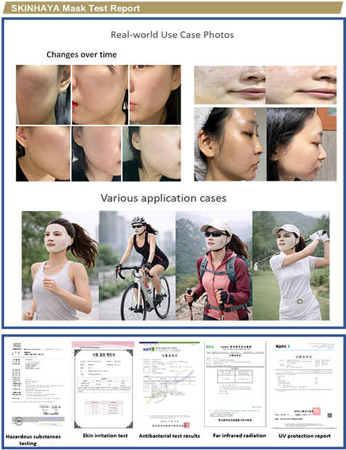 Skin Haya (functional mask pack, repeated use, whitening, elasticity, helps with skin troubles)