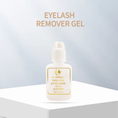 Star Speed Korean Cosmetics Supplier Clear Private Label Eyelash Remover Gel Single Lashes Natural Ingredient Gel for Removing Eyelash Glue