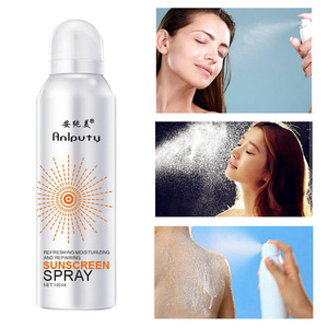 Summer clear repair waterproof dry zinc oxide safest spray sunscreen