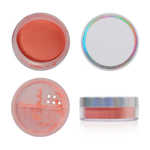 Trending Products 4 Color Loose powder highlighter makeup private label pigmented makeup foundation for all skin