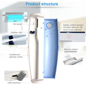 UV Portable Toothbrush Sanitizer with USB SG202
