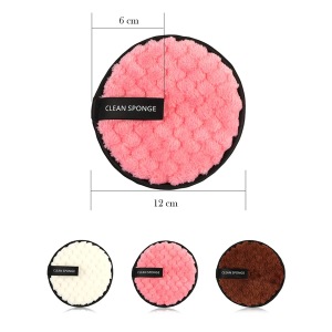 Water Cleansing Washable Reusable Make Up Remover Pad Sponge Face Cleansing Makeup Remover Pads