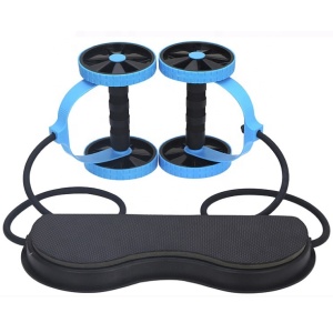 Wholesale Hot Selling Fitness Wheel Roller Home Gym Equipment AB Wheel Roller With Rope