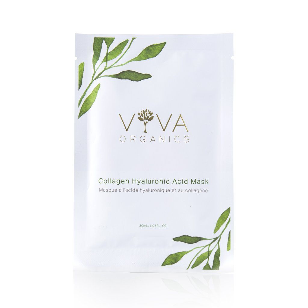 Viva Collagen Hyaluronic Acid Mask / 玻尿酸精华 / Canada Natural Skincare / Available at Wholefoods / Looking for distributor / 诚招经销商