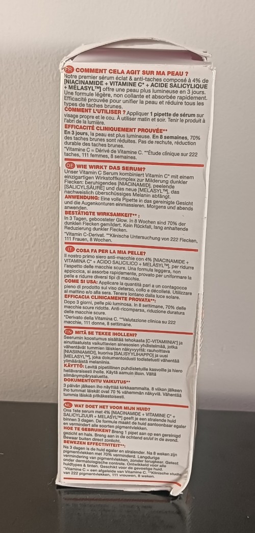 Garnier Vitamin C Brightening Anti- Dark Serum 30ml