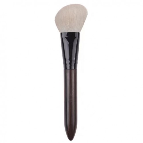 White Goat Hair Angled Contour Brush OEM