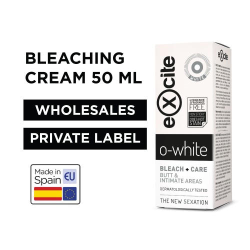 Bleaching Cream 50 ML. Lighten Hyperpigmentation of intimate areas - anal,nipples, vagina, scrotum, penis and others. With natural Whitening agents. With active moisturisers and emolients. Wholesales and Private Label
