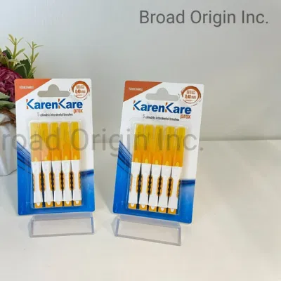 0.4mm Gum Care I Shape Wire Dental Toothpick Orthodontic Tooth Brush and Pick Interdental Brush