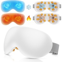smart hot and cold eye massager with vibration function