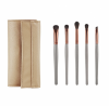 Vegan Brush Set Make up Brushes Goat Pony Hair Cosmetics 5pcs