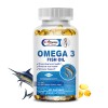 Omega 3 fish oil softgels Factory customized EPA+DHA soft capsules private label