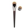 Makeup Brush Single Foundation Wood Handle Non-Marking Tongue Type Cosmetics
