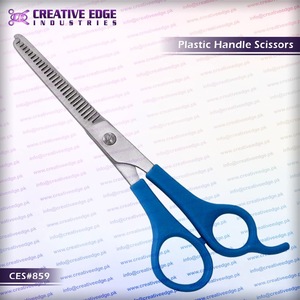 2015 New Thinning Plastic handle Barber Hairdressing Scissors/shears CES 862