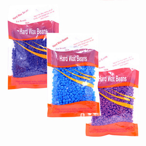 2017 Best Sale Lavender Fragrance Private Label Painless Soft Purple Color Hard Wax Beans Pearl Wax For Hair Removal Sugar Wax