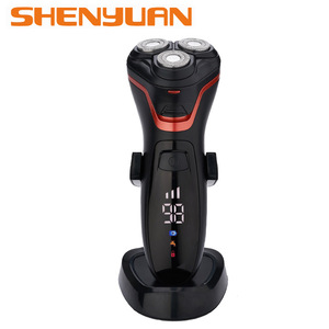 2017 hot new products washable rechargeable shaver electric razor 3 head male shaver and trimmer