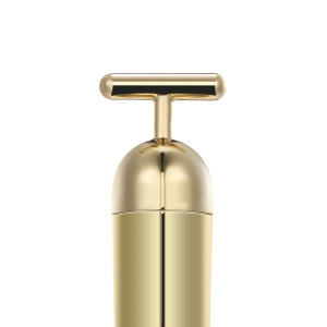 24K Golden Germanium Beauty Instrument Beauty Bar Skin Face Massage Tool Energy Facial Massager Beauty Bar