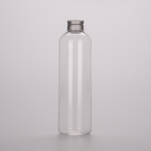 250ml PET Plastic Type amber shampoo bottle Use with pump plastic bottle with pump dispenser