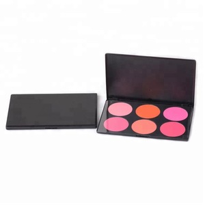 3 blushes + 3 highlighters mini portable beautiful eyeshadow blusher highlighter Affordable Palette 3 in 1 Makeup Kit