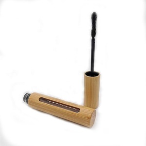 6 ml bamboo mascara tube packaging plastic cosmetic tube with brush
