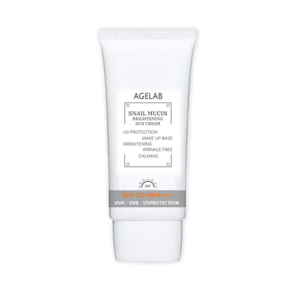 [AGELAB] SNAIL MUCIN BRIGHTENING SUN CREAM SPF50+/PA+++ 70ml