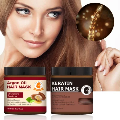 Argan Oil Nourishing Repairing Hair Mask for Dry Damaged Hair