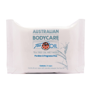 Australian Body Care Tea Tree Oil Wet Wipes