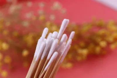 Bamboo Cotton Buds for Medical Sterilization with Customized ISO