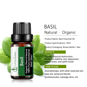 Basil Private Label Essential Oil Body Bath 100% Natural Aroma Therapy Oils Car Essential Oil