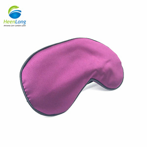 Big Size Purple 22MM Silk Eye Mask