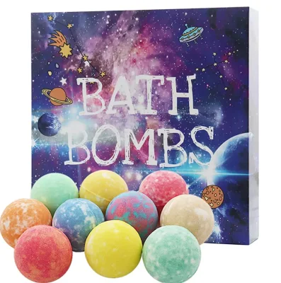 Bubble Colors Vegan Organic Natural Cucumber Melon Essential Oil Bath Bombs Fizzies Natural Handmade Cucumber Melon Bath Bomb/Bath Fizzer/Soap Fizzer