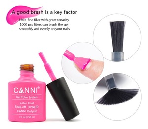 CANNI Best Sale Nail Art Factory Supplies OEM Logo Free Sample 240 Color Gel Lacquer Varnish Enamel Wholesale Nail UV Gel Polish