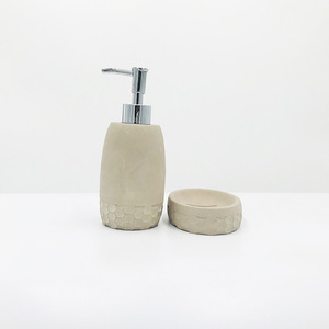 cement Showers Bathroom Faucet Accessory Type concrete Material Bath set