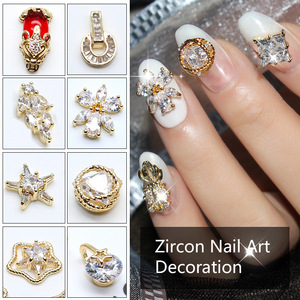 Crystal Rhinestones Chameleon Colorful Diamonds Mermaid Aurora 3d Glass Decorations Glitter Nail Art