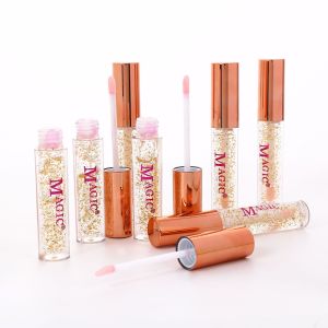 Custom diamond glossy liquid lip gloss private label moisturizing clear lip gloss