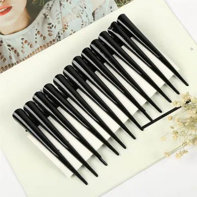 Duckbill Clips Hair Barrette Metal Hair Clips Seamless Duck Separate Clips for Salon Styling Tool