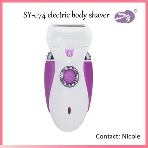 Electric hair removal body shaver epilator for women