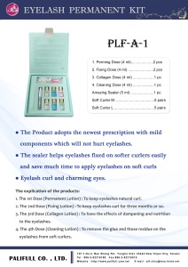 Eyelash Curler Kit Perm Lotion (PLF-A-1)