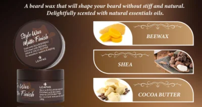 Factory Best Selling Wholesale Natural Formula Moisturizing Beard Wax