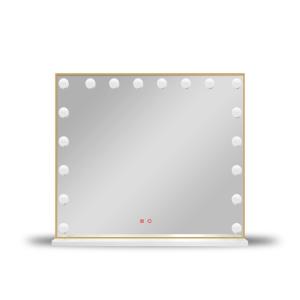 Fashion beauty large size makeup mirror 100x80 cm vanity mirror hollywood with lights