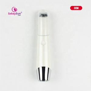 High frequency vibration deep facial cleansing beauty pen with 42 degree constant temperature