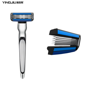 High quality 5 Blades mens razor system shaving razor