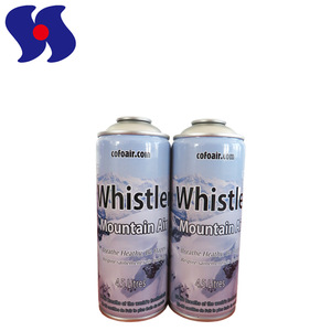 High Standard Empty Oxygen Aerosol Spray Packaging Metal Cans with Mask