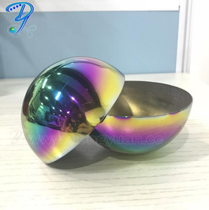 Homemade High Quality Bath Soap Mold Stainless Steel Three Sizes 42mm 51mm 63mm Bath Bomb Mold for DIY Bath Bomb