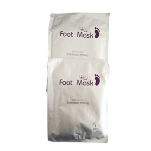 Hot sale Foot Skin Care Remove Dead Skin Prevent Heel Spa Exfoliating Peeling Foot Mask