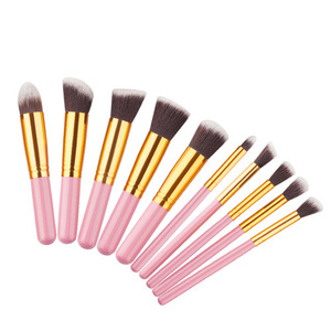 Hot Sale Professional 10pcs High quality Makeup Brushes